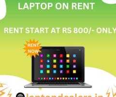 laptop on rent at Rs 800/- only in mumbai