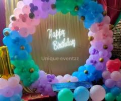 balloon decoration for birthday and anniversary in laxmi nagar