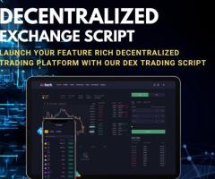 Get Decentralized Exchange Script Software at Affordable Cost