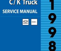 1998 Chevrolet & GMC C-K Truck Service Manual