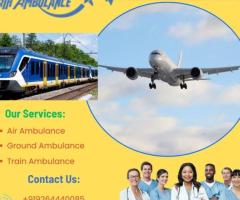 Angel Air and Train Ambulance Service in Siliguri Deliver Risk-Free Patient Transport