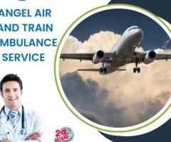 Choose Angel Air and Train Ambulance Service in Bhagalpur Under Doctor's Supervision