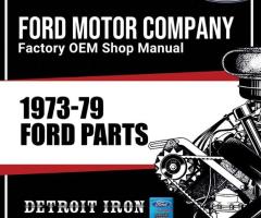 1973-1979 Ford Parts Manuals (Only) Kit