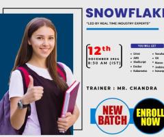 Snowflake Course Join Our Upcoming New Batch