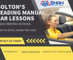 Bolton's Leading Manual Car Lessons | Shah Driving School