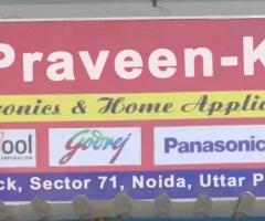 Praveen-K Electrical Service Center provide the best air conditioning installation