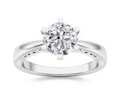 Lab Grown Diamond Solitaire Ring