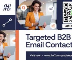 Targeted B2B Email Database – Reach Key Decision Makers