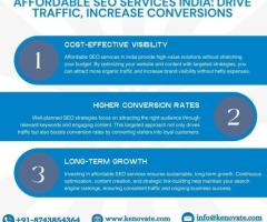 Affordable SEO Services India: Drive Traffic, Increase Conversions