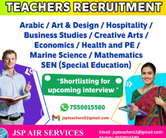 Teacher Vacancy in Maldives - JSP Air Services