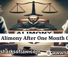 Alimony Demanded One Month After Marriage