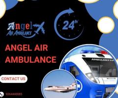 The Finest Air and Train Ambulance Service in Gorakhpur Is Offered by Angel Air Ambulance