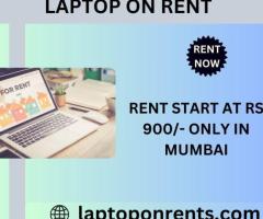 laptop on rent at Rs 900/- only in mumbai