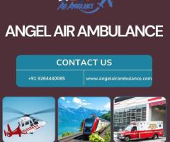 You've found Angel Air Ambulance, Jamshedpur’s top air and train ambulance service