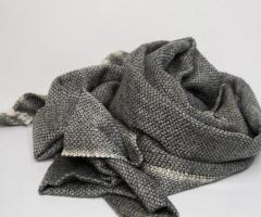 Timeless Silver Gray Cashmere Scarf