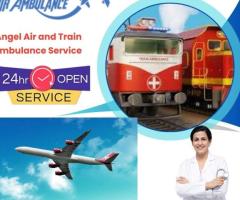 Angel Air and Train Ambulance Service in Raipur Provides Experienced Paramedics