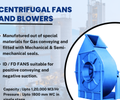 High-Performance Centrifugal Fans and Blowers by SWAM