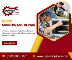 Same-Day Microwave Repairs in Plano