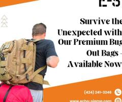 Survive the Unexpected with Our Premium Bug Out Bags – Available Now!