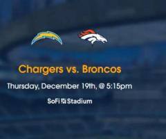 2024 Chargers vs Broncos Tickets