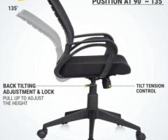 Mid Back Office Chair for Home Work | SmileSellers