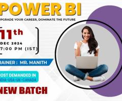 Power BI New Batch Starting Today Enroll Now