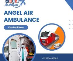 The greatest rail and air ambulance service in Ranchi is provided by Angel Air Ambulance