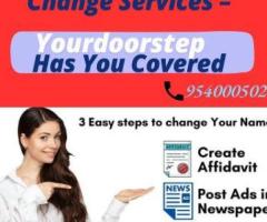 Quick & Easy Name Change Services – Yourdoorstep Has You Covered