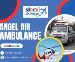 Angel Air Ambulance offers Varanasi’s best train and air ambulance service