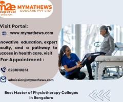 Best Master of Physiotherapy Colleges in Bangalore