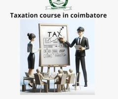 Taxation Course in Coimbatore | Best Taxation Institute in Coimbatore