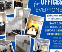 Offering Private Offices And Cabins For Team Sizes 2 To 10 The Heart Of Business Hub @ Balewadi