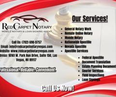 Reliable Notary & Apostille Services at Your Fingertips