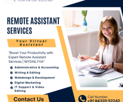 Boost Your Productivity with Expert Remote Assistant Services | MYDAILYVA