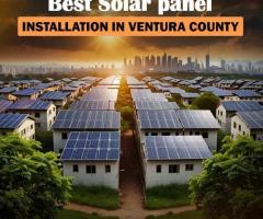 Best solar panel installation in Ventura county