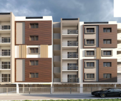 1170 Sq.Ft MNM Afwan Lakefront 2 & 3 BHK Apartments in Kithiganur