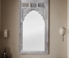 Beautiful Wooden Arch Mirrors to Brighten Your Space