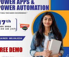 Join Free Demo on Power Apps and Power Automate