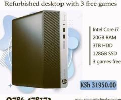 HP ProDesk Core i7 Tower desktop PC used lightly