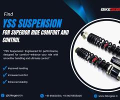 Find YSS Suspension for Superior Ride Comfort and Control