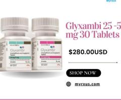 Buy Glyxambi 25-5 mg 30 Tabs Online by My Rxus