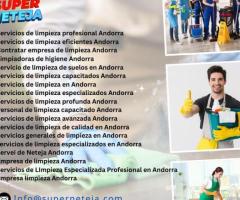 Servicios de limpieza en Andorra