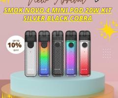 Benefits Of Smok Novo 4 Mini Pod 20W Kit - Silver Black Cobra