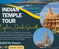 Discover Serenity: Dwarka and Somnath Spiritual Journey Package