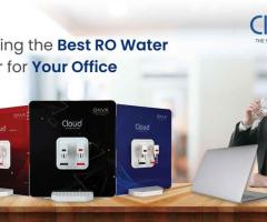 Cloud RO Purifier | Next-Gen Water Filtration for Offices