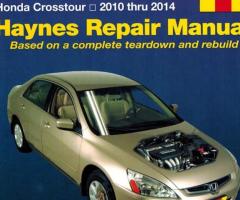 Honda Accord and Crosstour Haynes Repair Manual 2003-2014