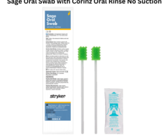 Sage Oral Swab with Corinz Oral Rinse No Suction | Joya Medical Supplies