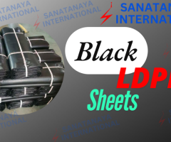 Black LDPE Sheets