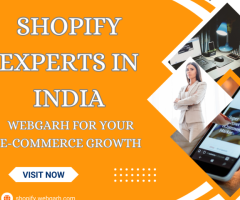 Shopify Experts in India: WebGarh for E-commerce Growth