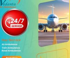 Pick Vedanta Air Ambulance Service in Indore with Ventilator Setup at Affordable Price